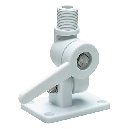 Seachoice Nylon Antenna Ratchet Mount - White 19501